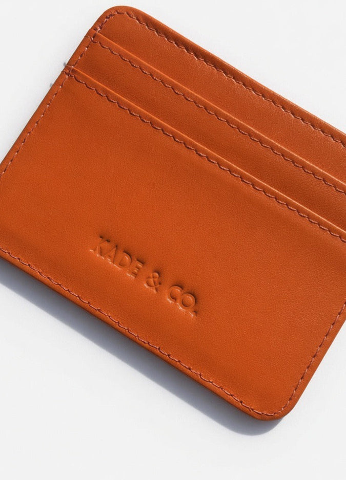 'URBAN' CARD HOLDER - ORANGE
