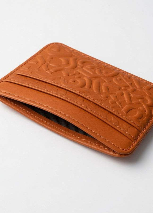 'URBAN' CARD HOLDER - ORANGE