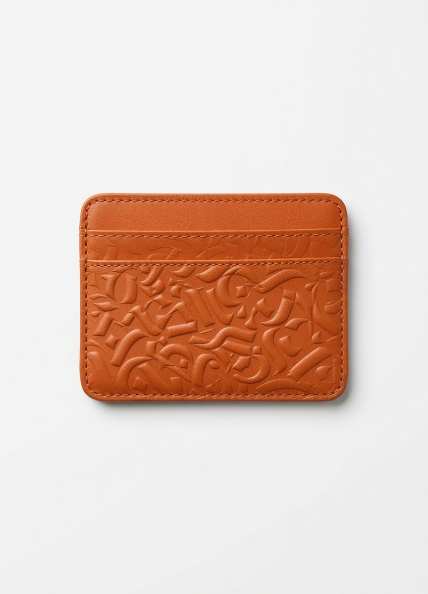'URBAN' CARD HOLDER - ORANGE