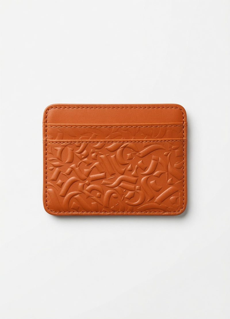 'URBAN' CARD HOLDER - ORANGE