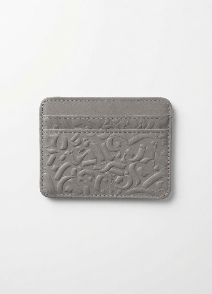 'URBAN' CARD HOLDER - GREY